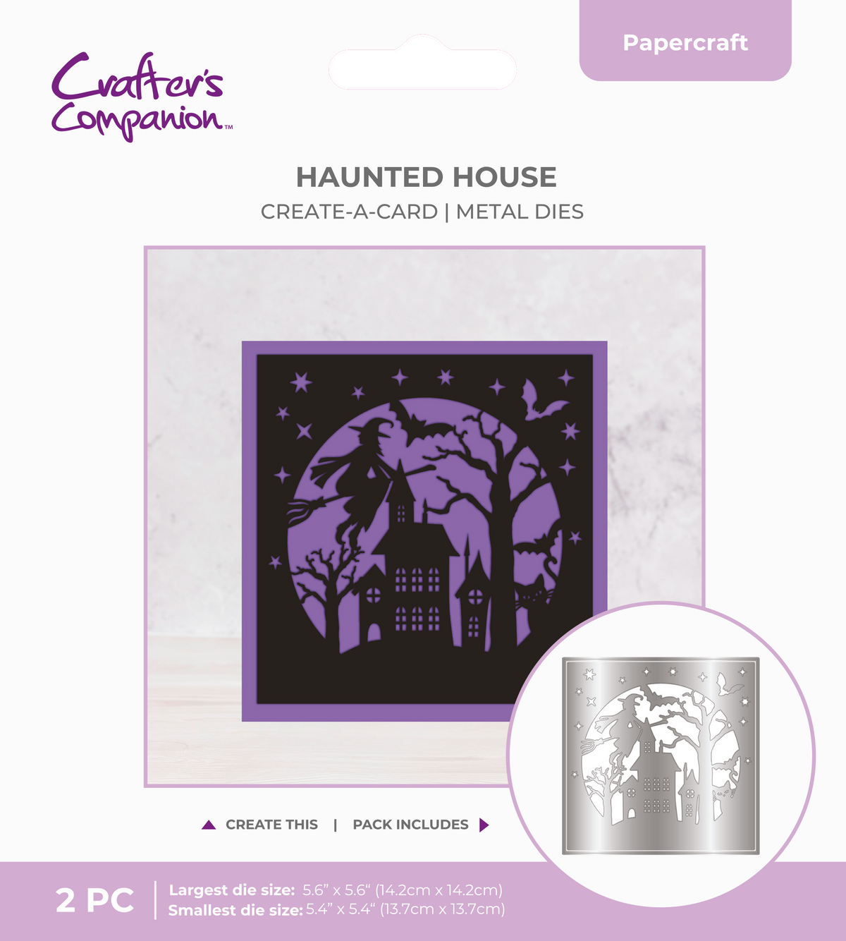 Crafter's Companion Create a Card Die Set Haunted House