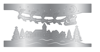 Crafter's Companion Metal Die Edge Set - Christmas Eve
