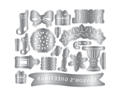 Crafter's Companion Metal Die - Christmas Accessories