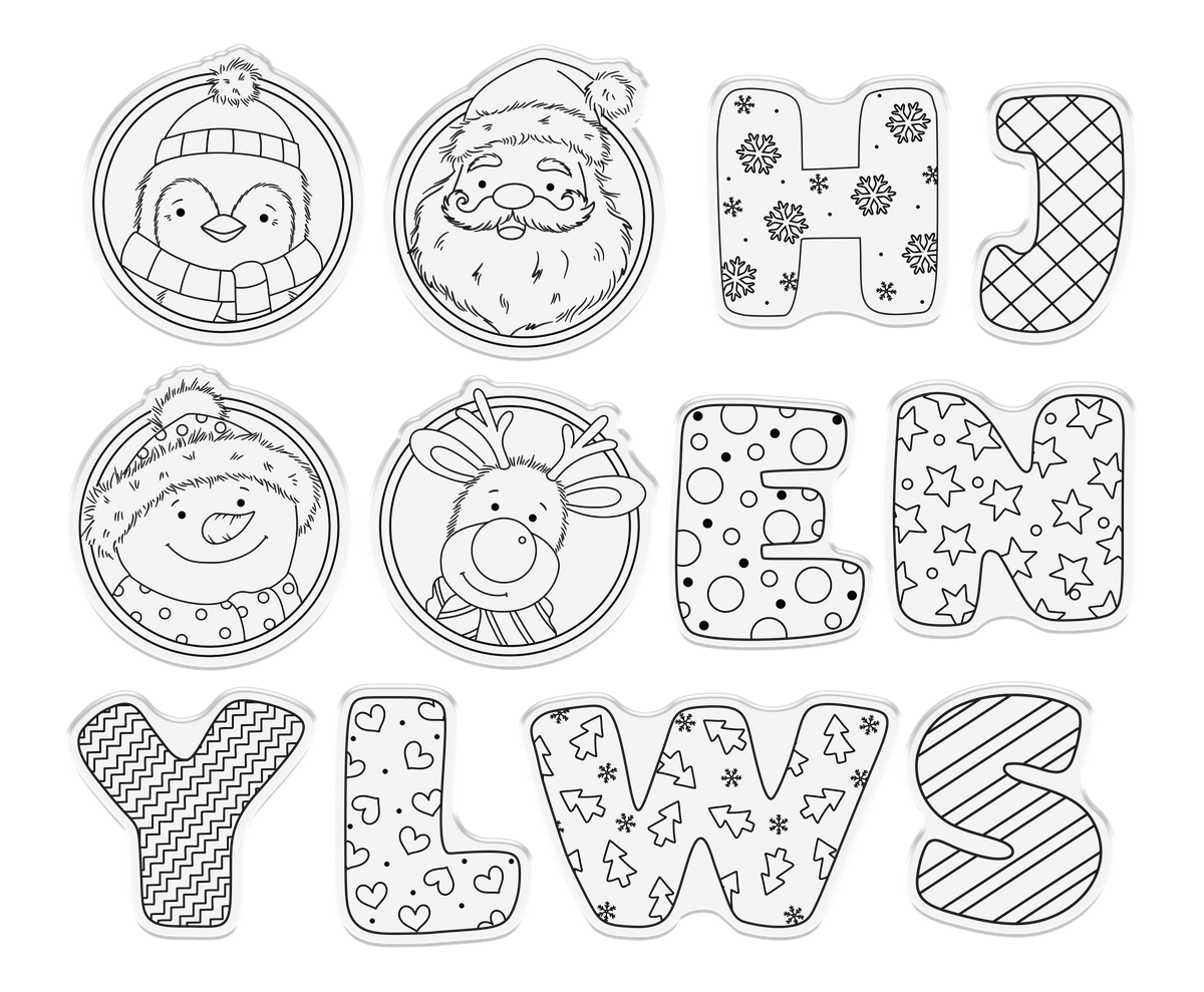 Crafter’s Companion Photopolymer Stamp - O Christmas