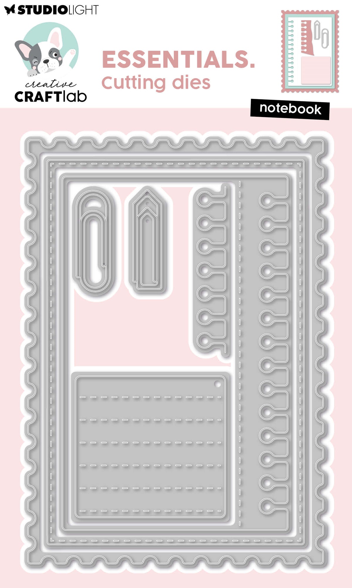 CCL Matrice de découpe pour l'essentiel du carnet
