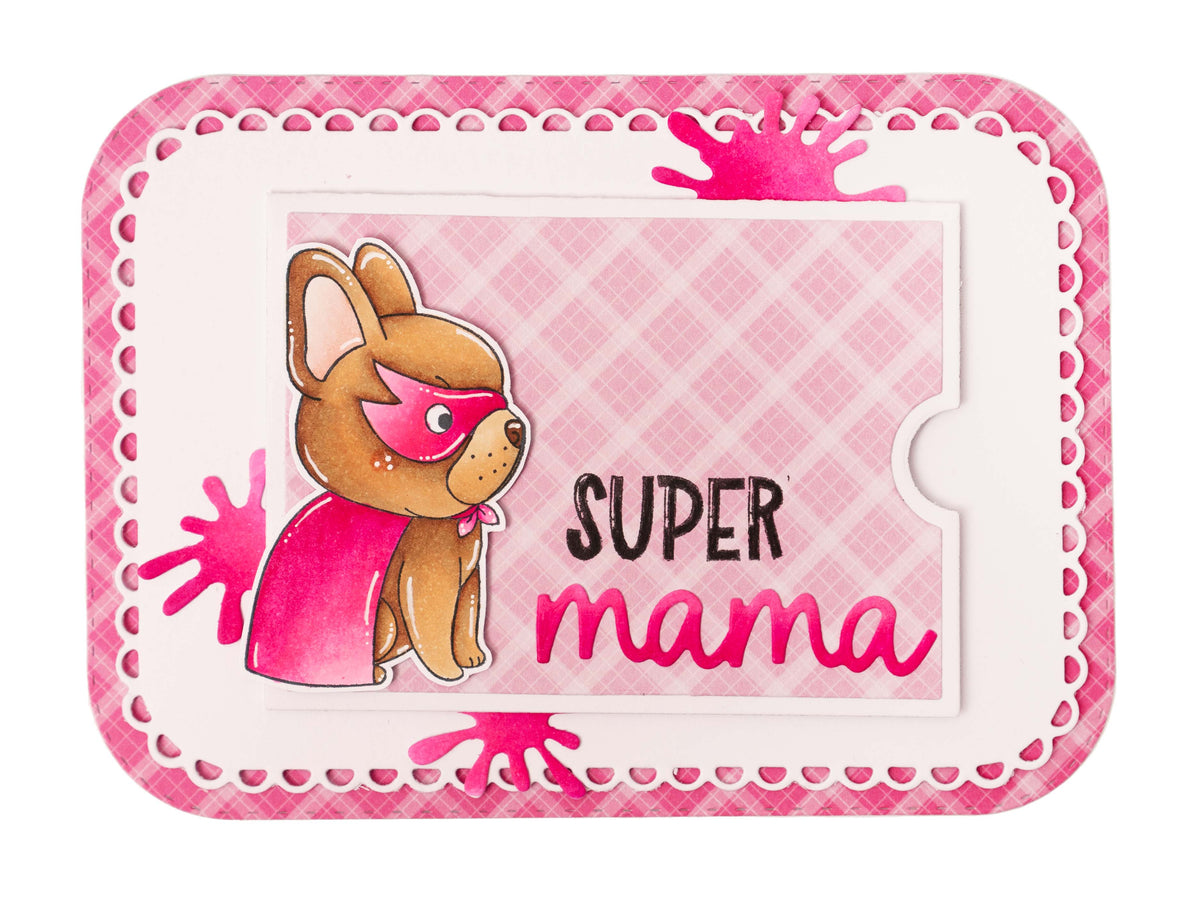 CCL Tampon transparent Super-héros Buddy Friendz 195x133x3mm 22 pc n°468