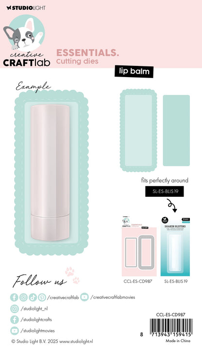 CCL Cutting Die Lip Balm Essentials 2 Pieces