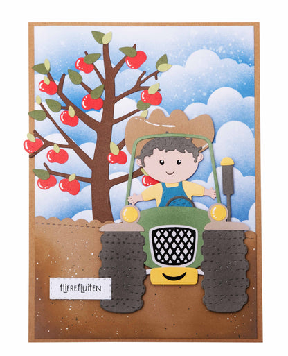 CCL Cutting Die Apple Tree Essentials 4 PC