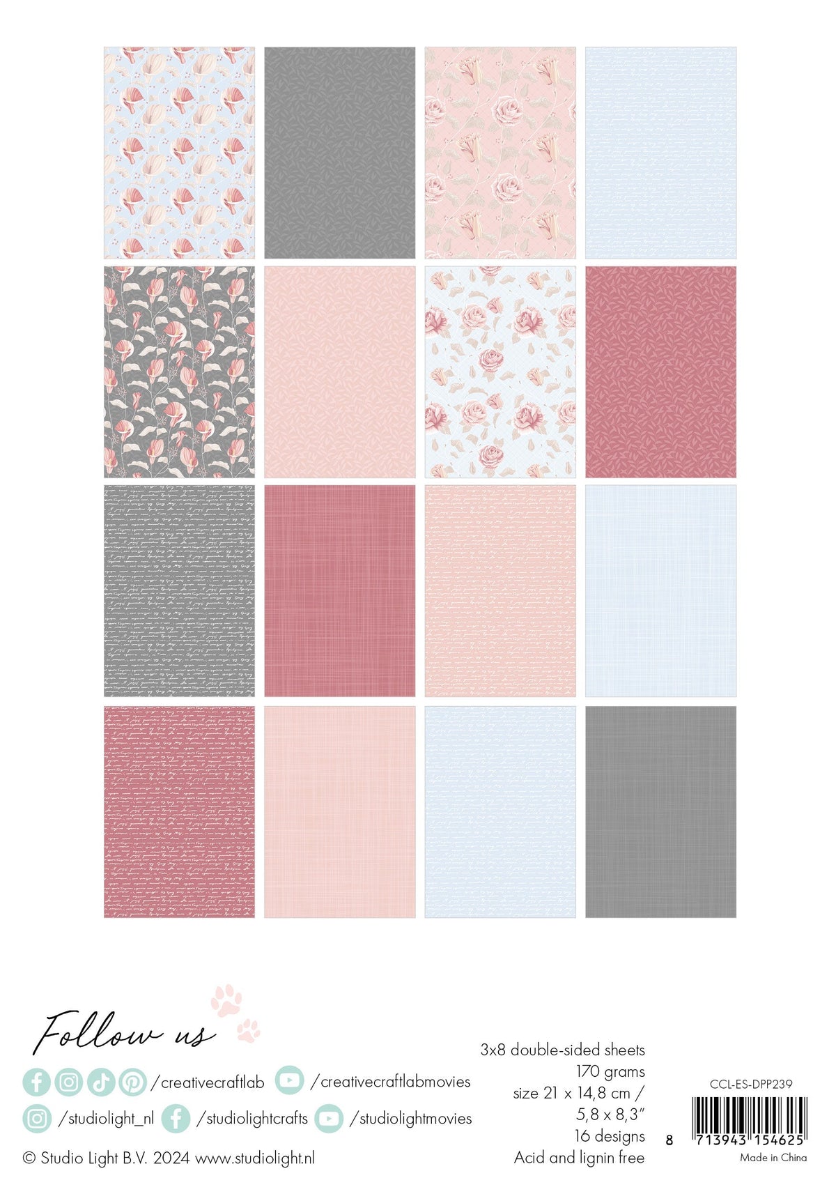 CCL Design Paper Pad Stay Strong Essentials 24 SH