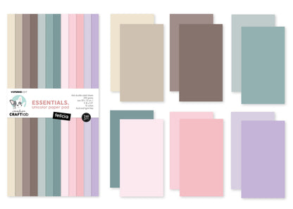 CCL Unicolor Paper Pad Felicia Essentials 24 SH