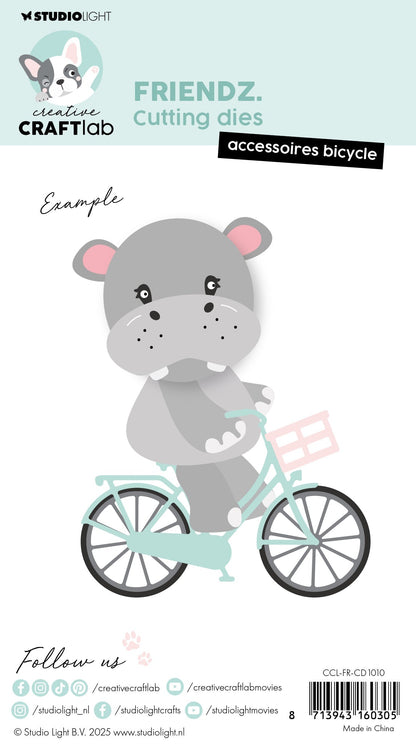 CCL Cutting Die Accessoires Bicycle Friendz 5 Pieces