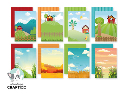 CCL Design Paper Pad On The Farm Friendz 24 SH