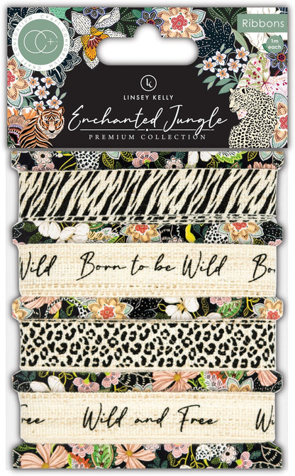 Craft Consortium Enchanted Jungle - Rubans