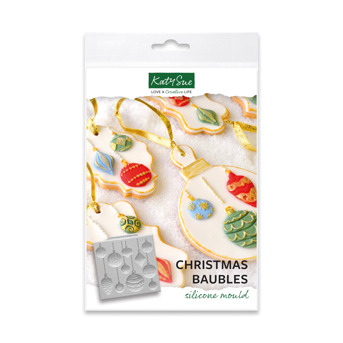 Christmas Baubles Silicone Mould