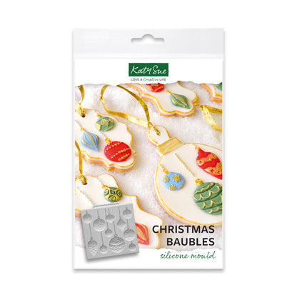 Christmas Baubles Silicone Mould