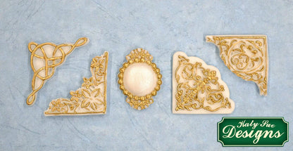 Decorative Corner Collection Silicone Mould