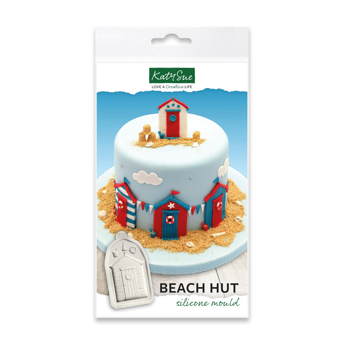 Moule en silicone Cabane de plage