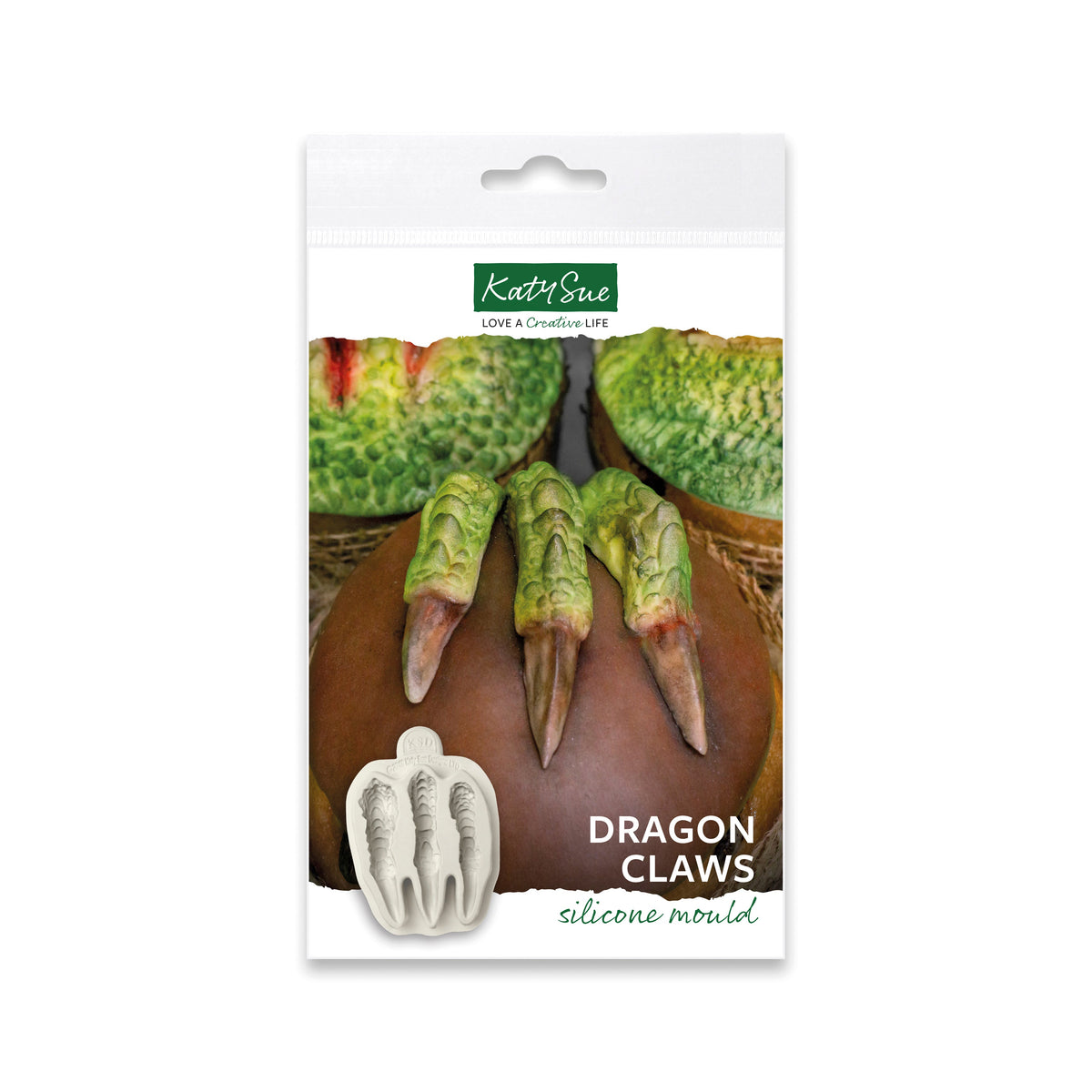 Moule en silicone griffes de dragon
