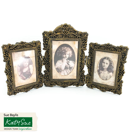 Large Vintage Frame Silicone Mould