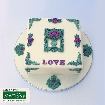 Rococo Flourishes Silicone Mould