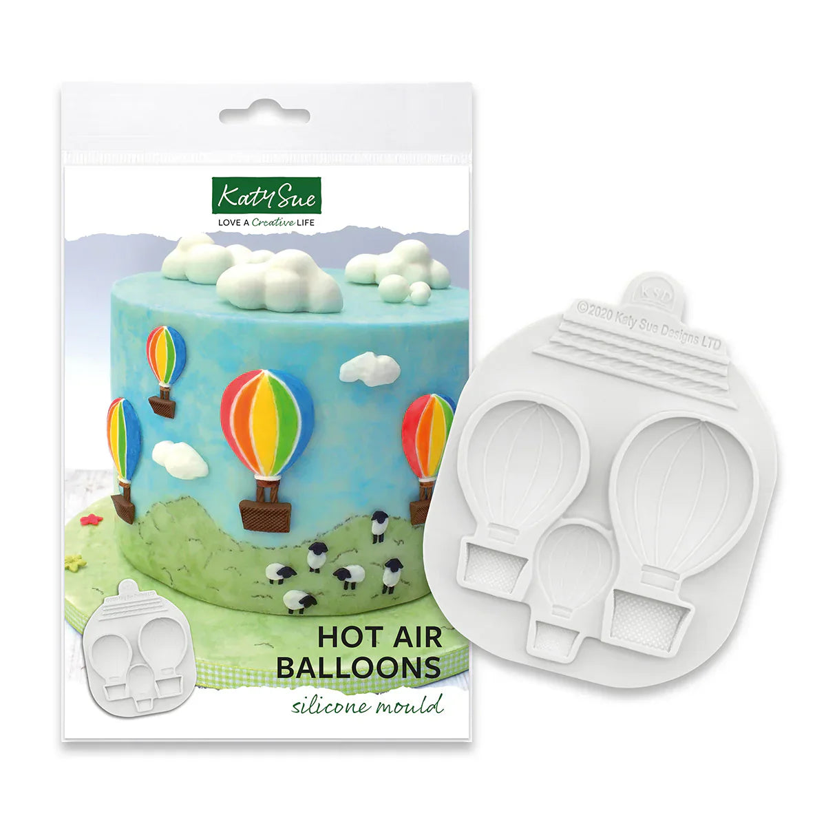 Hot Air Balloons Silicone Mould
