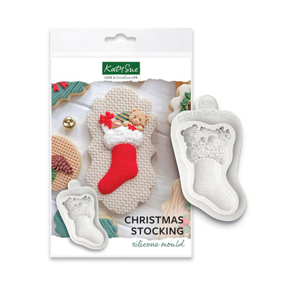 Moule en silicone Chaussette de Noël