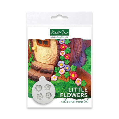 Moule en silicone petites fleurs