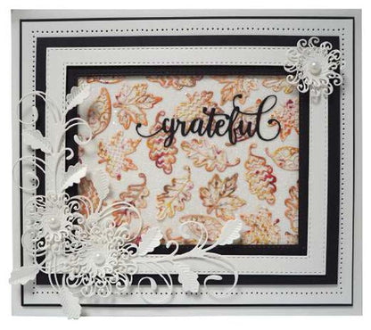 Collection Touches de Finition Matrice Feuilles en Cascade