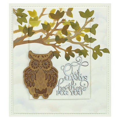 Matrices par Sue Wilson Collection Necessities Hibou Sage