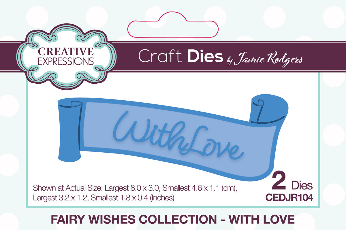 Creative Expressions Matrices de découpe Jamie Rodgers Fairy Wishes With Love