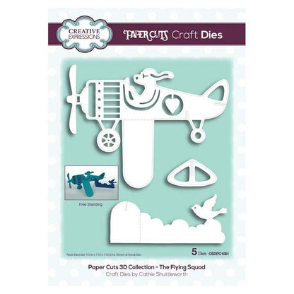 Creative Expressions Paper Cuts Collection 3D - L'Escadron Volant