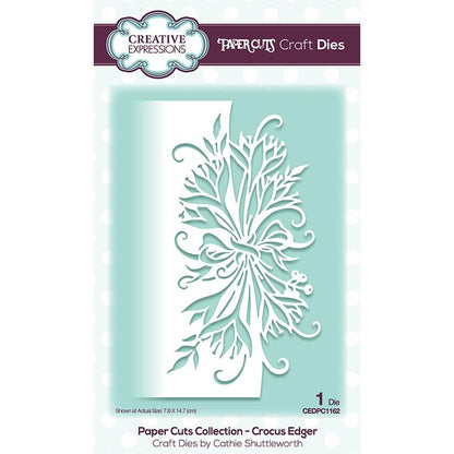 Creative Expressions Matrice de découpe Bordure Crocus Paper Cuts