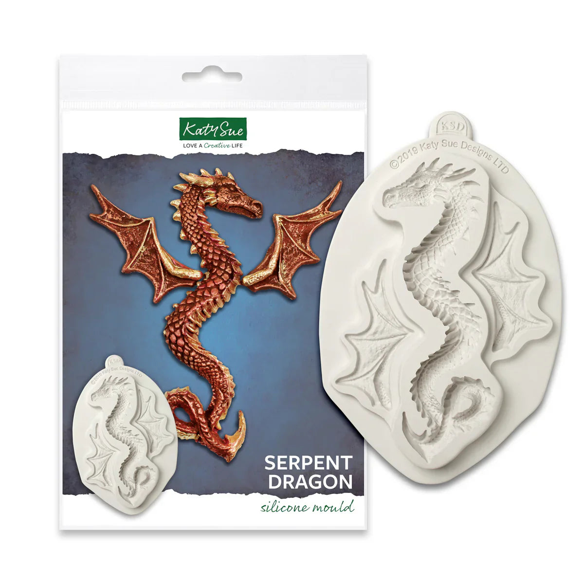 Serpent Dragon Silicone Mould