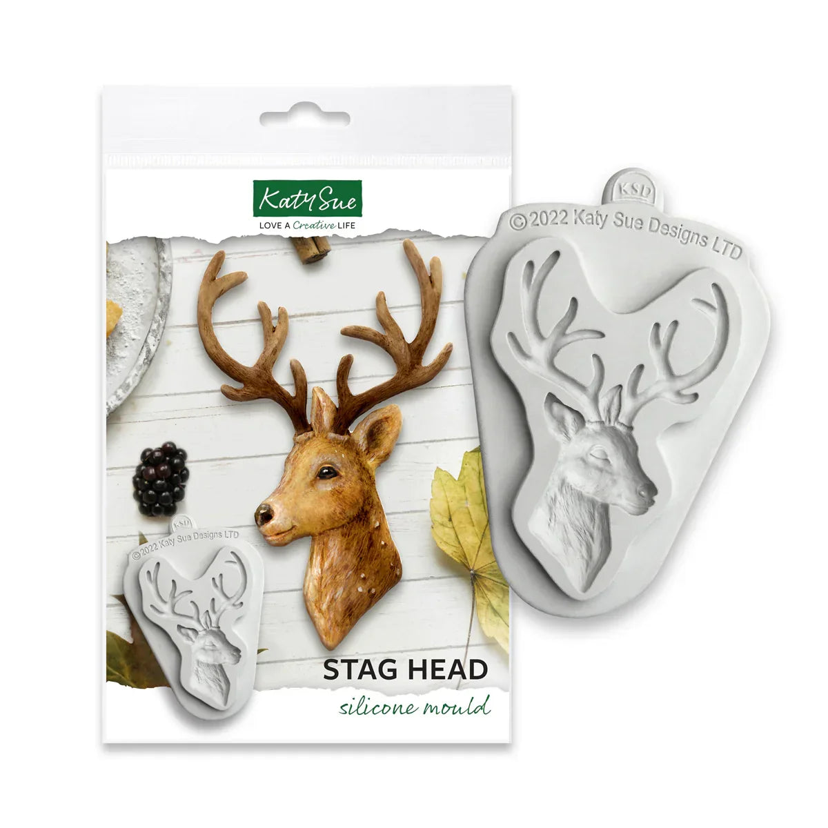 Stag Head Silicone Mould
