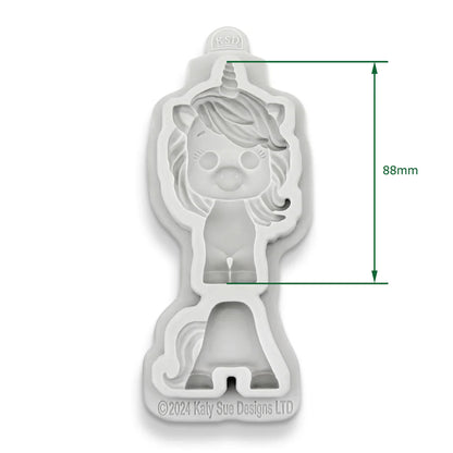 Katy Sue Easy Stand Unicorn Silicone Mould