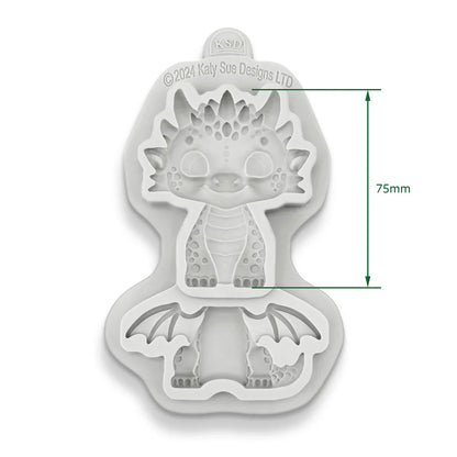 Katy Sue Easy Stand Dragon Silicone Mould