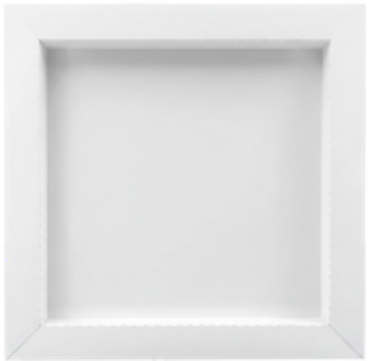 CrafTreat 3D Fold Shapes - Frames White - Assorted Shapes 6pcs