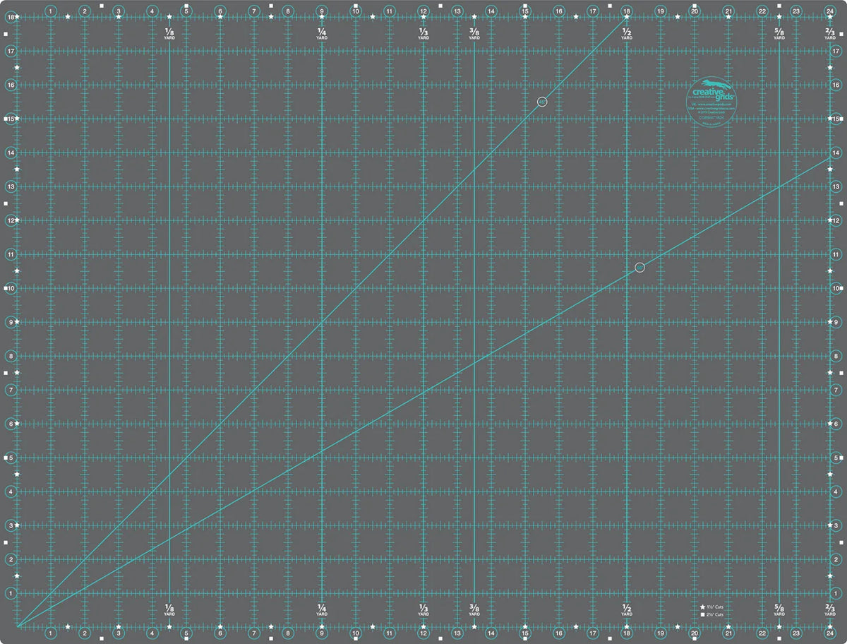 Creative Grids Self-Healing Double-Sided Rotary Cutting Mat