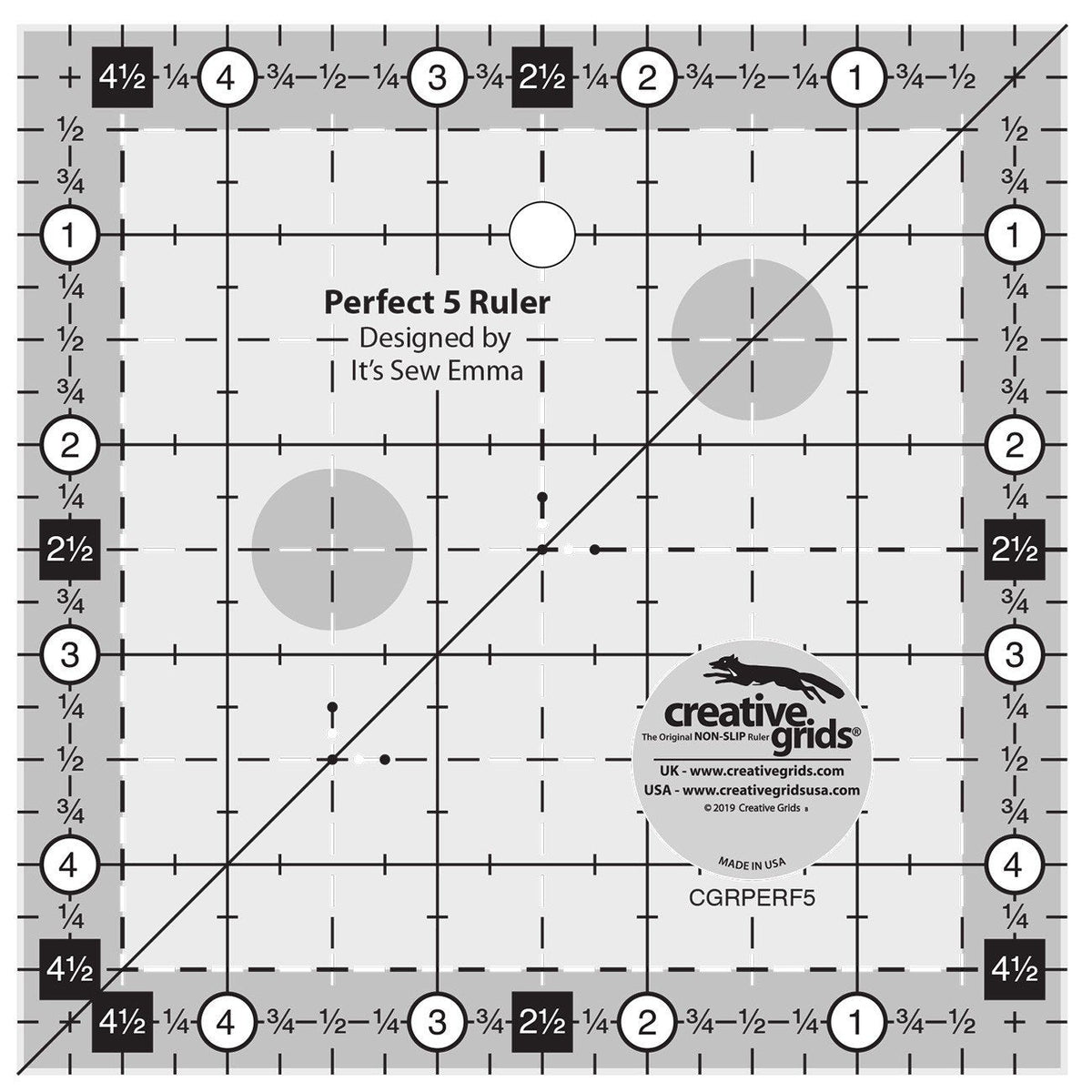Règle Creative Grids Perfect 5