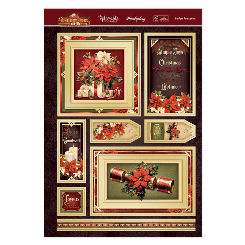 Set de Découpes de Luxe Poinsettia Parfait