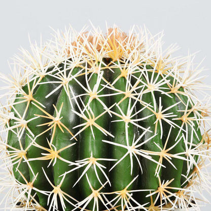 Plante Artificielle Coco Cactus en Pot 28 cm