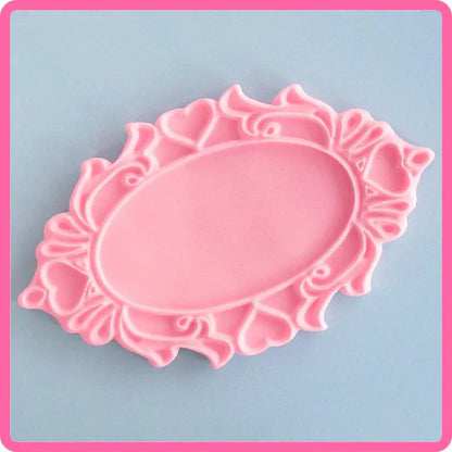 Moule en silicone Cœurs ovales