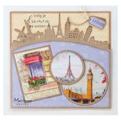 Marianne Design Craftables Around the World Border
