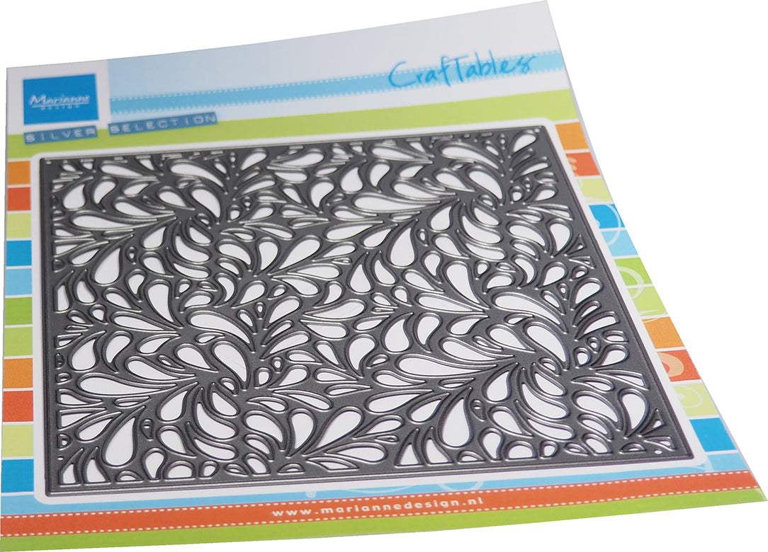Matrice de découpe Marianne Design Craftables - Fond de succulentes