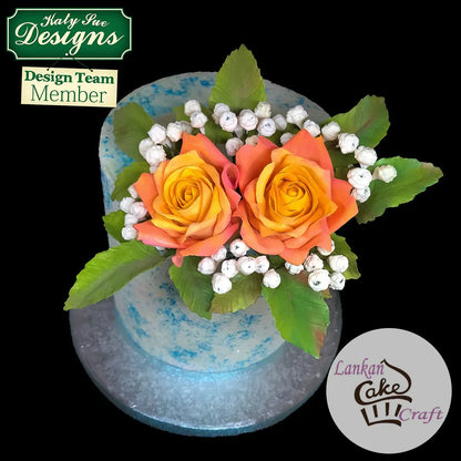 Emporte-pièces Rose cinq pétales Flower Pro - Lot de 3