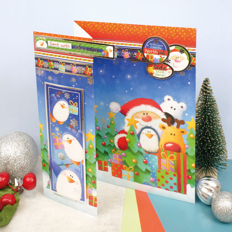 Set de Luxe de Toppers "Les Petits Lutins du Père Noël"
