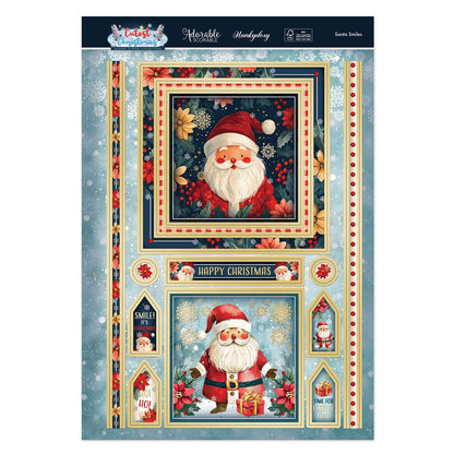 Ensemble de décorations de luxe Sourires du Père Noël