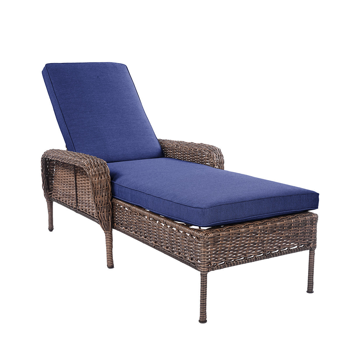 Cambridge Wicker Outdoor Chaise Lounge