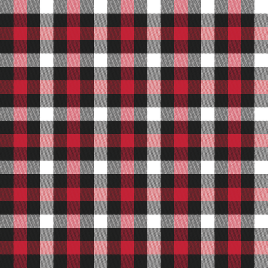 Motif à carreaux Fête du Canada pour vinyle thermocollant