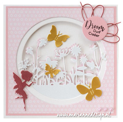 Marianne Design Craftables Die - Silhouette - Flower Meadow