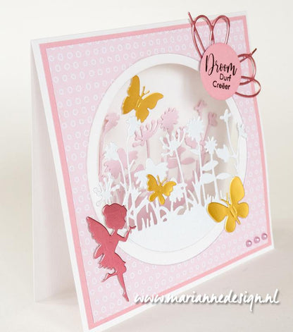 Marianne Design Craftables Die - Silhouette - Flower Meadow