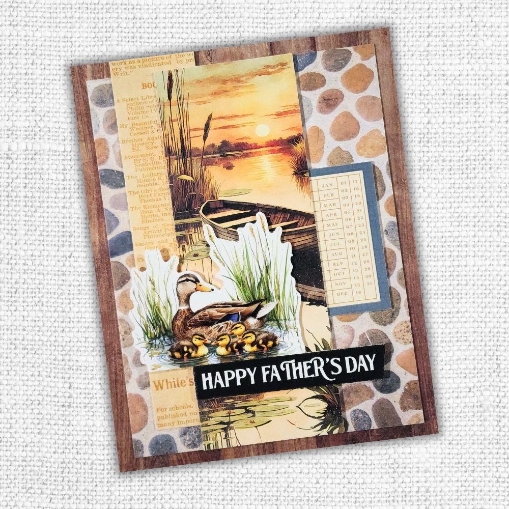 Kit de carterie Papercuts Souvenirs du lac 34824