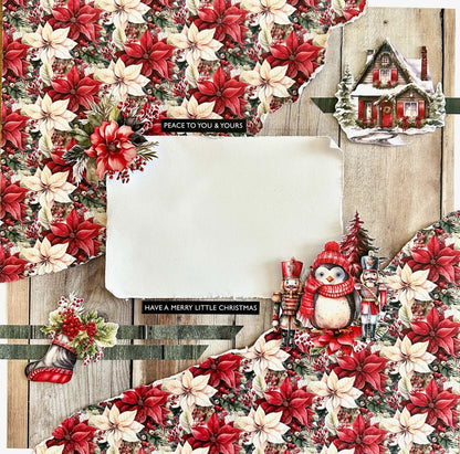 Collection de papiers 30x30 cm Jolly Holidays Basics 32595