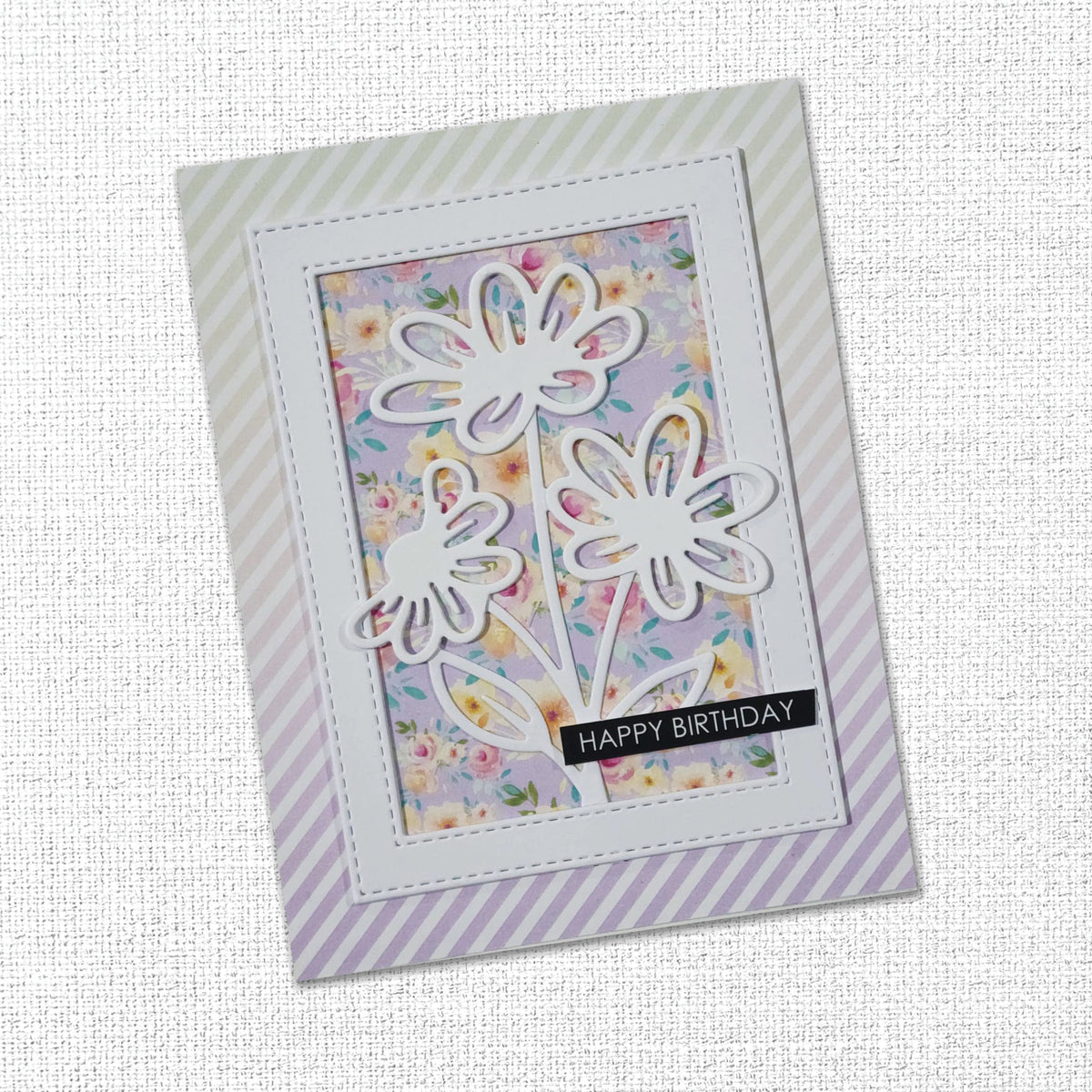 Stitched Rectangle Frames USA - Brick Wall 34482